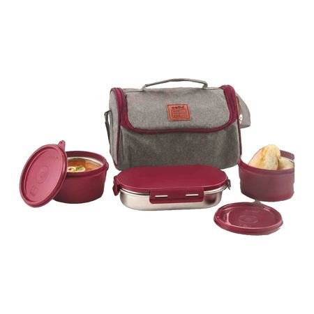 Cello Bentigo lunch set with containers and insulated bag
