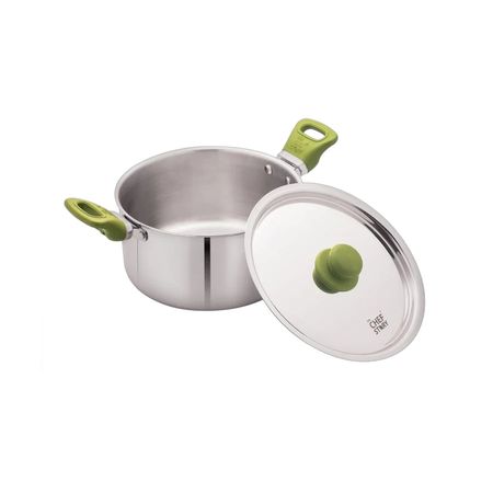 The Chef Story Haptik stainless steel casserole with lid